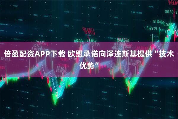 倍盈配资APP下载 欧盟承诺向泽连斯基提供“技术优势”